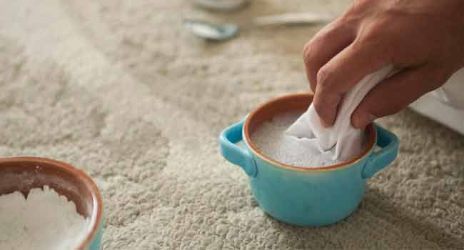 Baking soda is useful for removing Slime