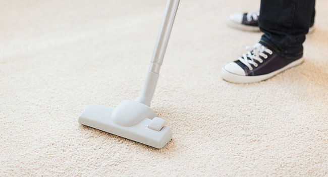 vacuum your rug